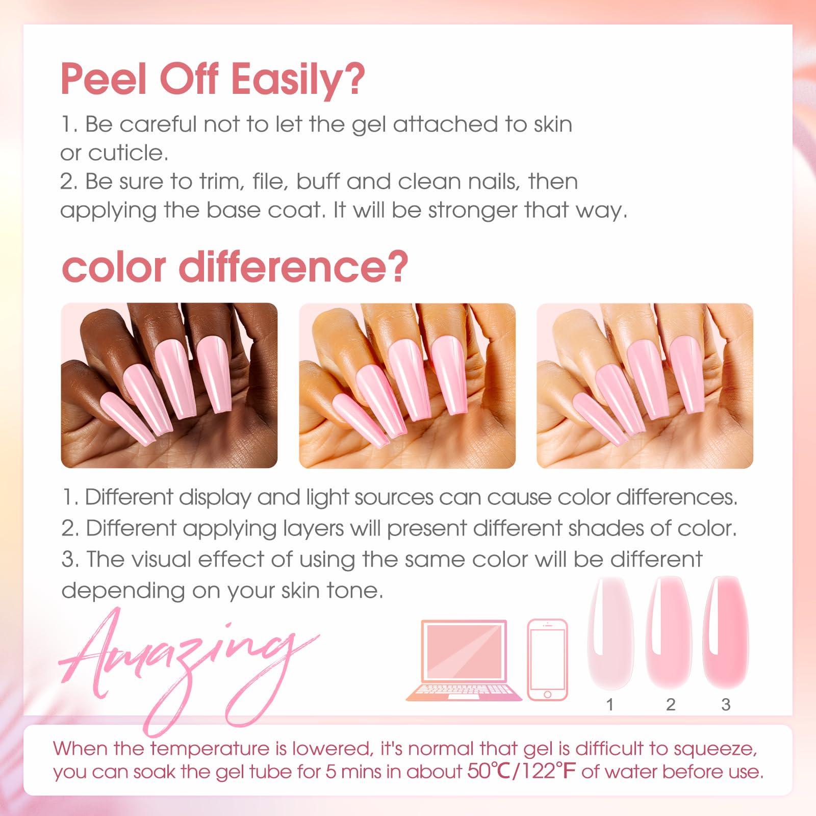 ROSALIND kit demonstrates beginner-friendly steps for nail art.