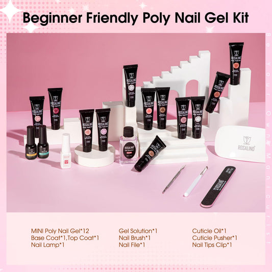 ROSALIND UV nail lamp for quick, even curing at home.