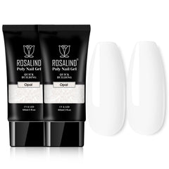 ROSALIND White Poly Extension Gel bottle enables easy at-home extensions.