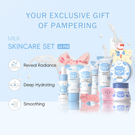 Rosardene milk cleanser bottle for gentle cleansing and hydration