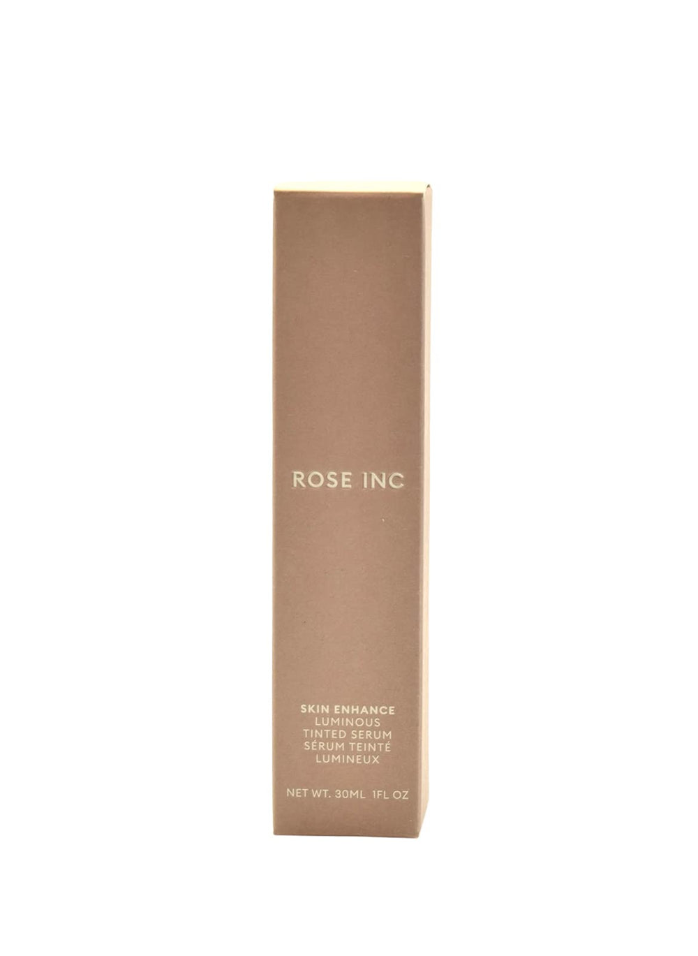 Rose Inc Skin Enhance texture swirl on hand demonstrates the dewy finish.