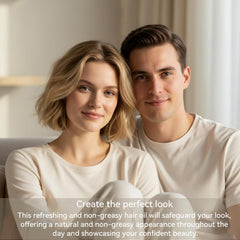 Roseblem matte finish on fine hair adds texture and lift.
