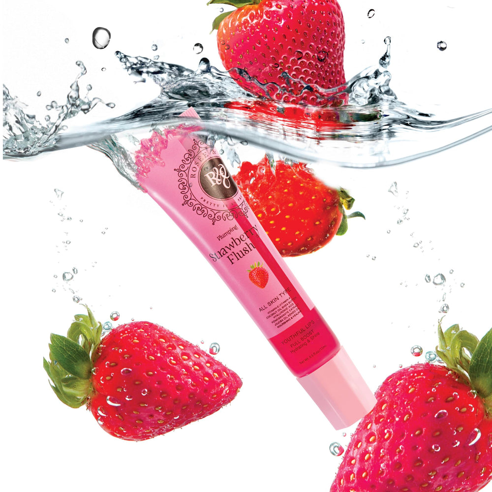 ROSEÉ & CO lip gloss featuring one of 19 fragrant scents