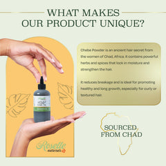 Roselle Naturals hair oil adds natural shine and vitality to hair.