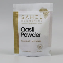 Roselle Naturals worked through hair showing conditioning and texture benefit