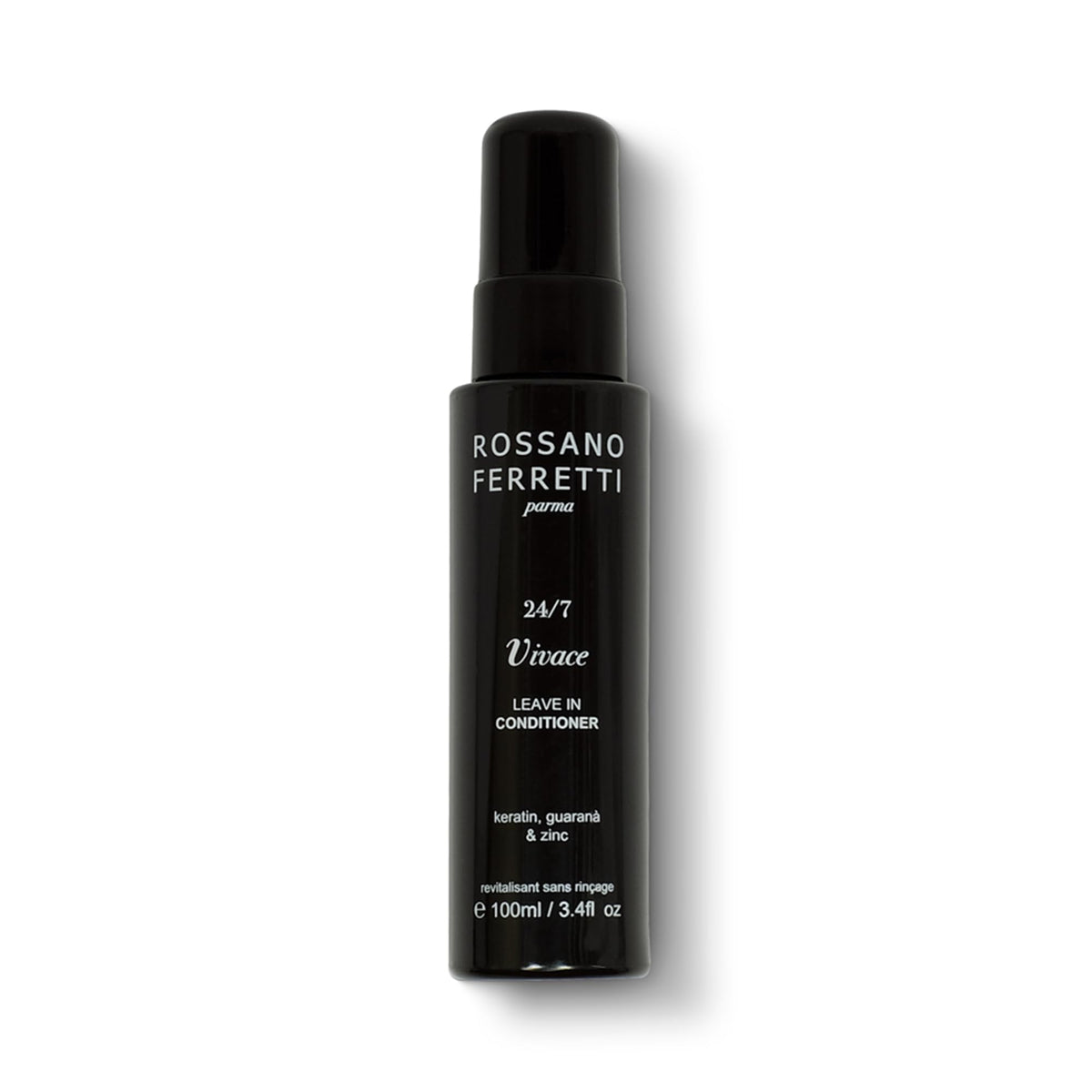 Rossano Ferretti Vivace leave-in conditioner spray bottle for deep hydration and easy detangling.