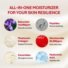 Rothea Resilience Cream packaging box with clean design and eco-friendly messaging.