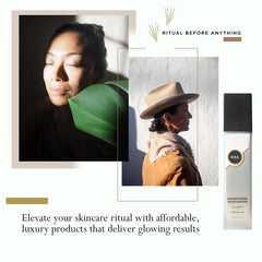 Vitamin C and aloe vera ingredients featured for gentle hydration.