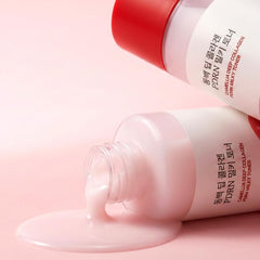 ROUND LAB Camellia Collagen PDRN Milky Toner dispensing pump for easy use