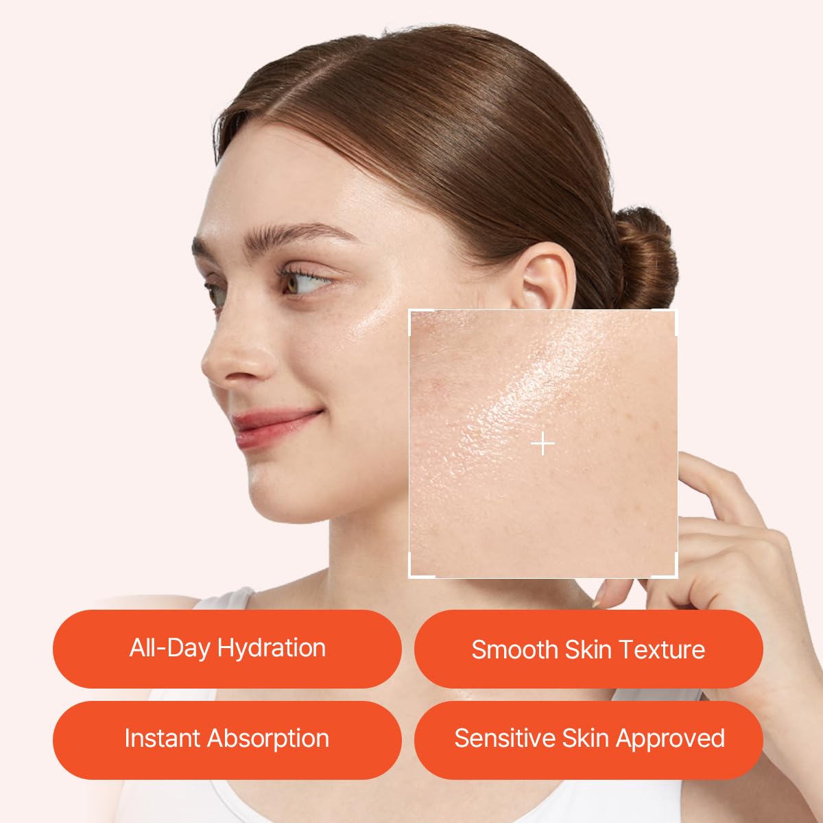 ROUND LAB Soybean Panthenol Cream texture swirl demonstrates smooth finish.