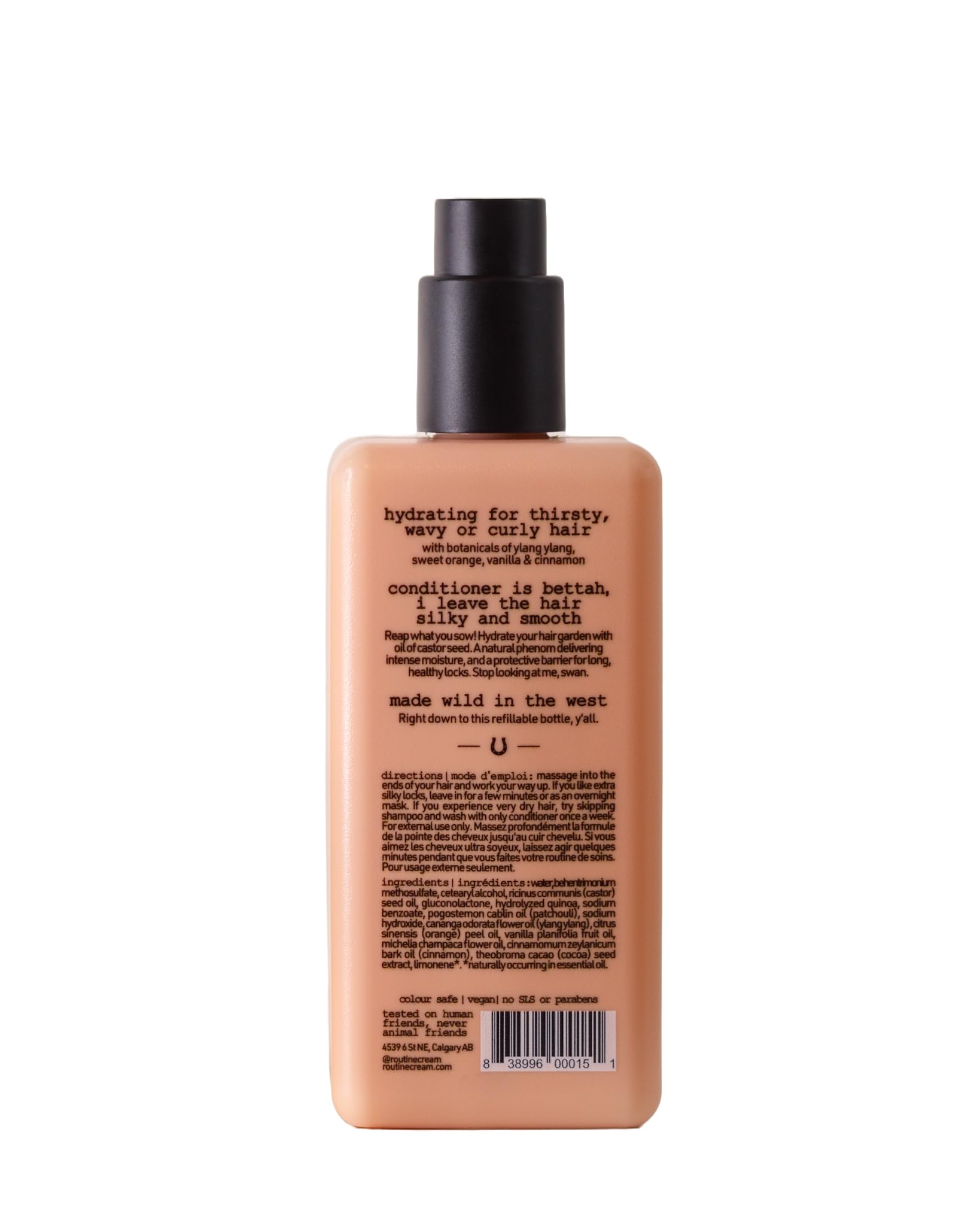Shiny, healthy-looking hair after using Routine Deep Hair Conditioner