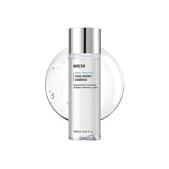 ROVECTIN Aqua Hyaluronic Essence bottle-front for a hydrated, plump complexion.