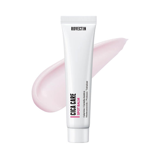 ROVECTIN Cica Care Face Balm jar close-up soothing redness and hydrates sensitive skin