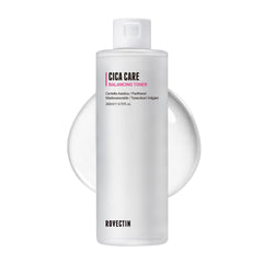 ROVECTIN CICA Care Toner bottle on a clean surface, soothing sensitive skin ready for routine