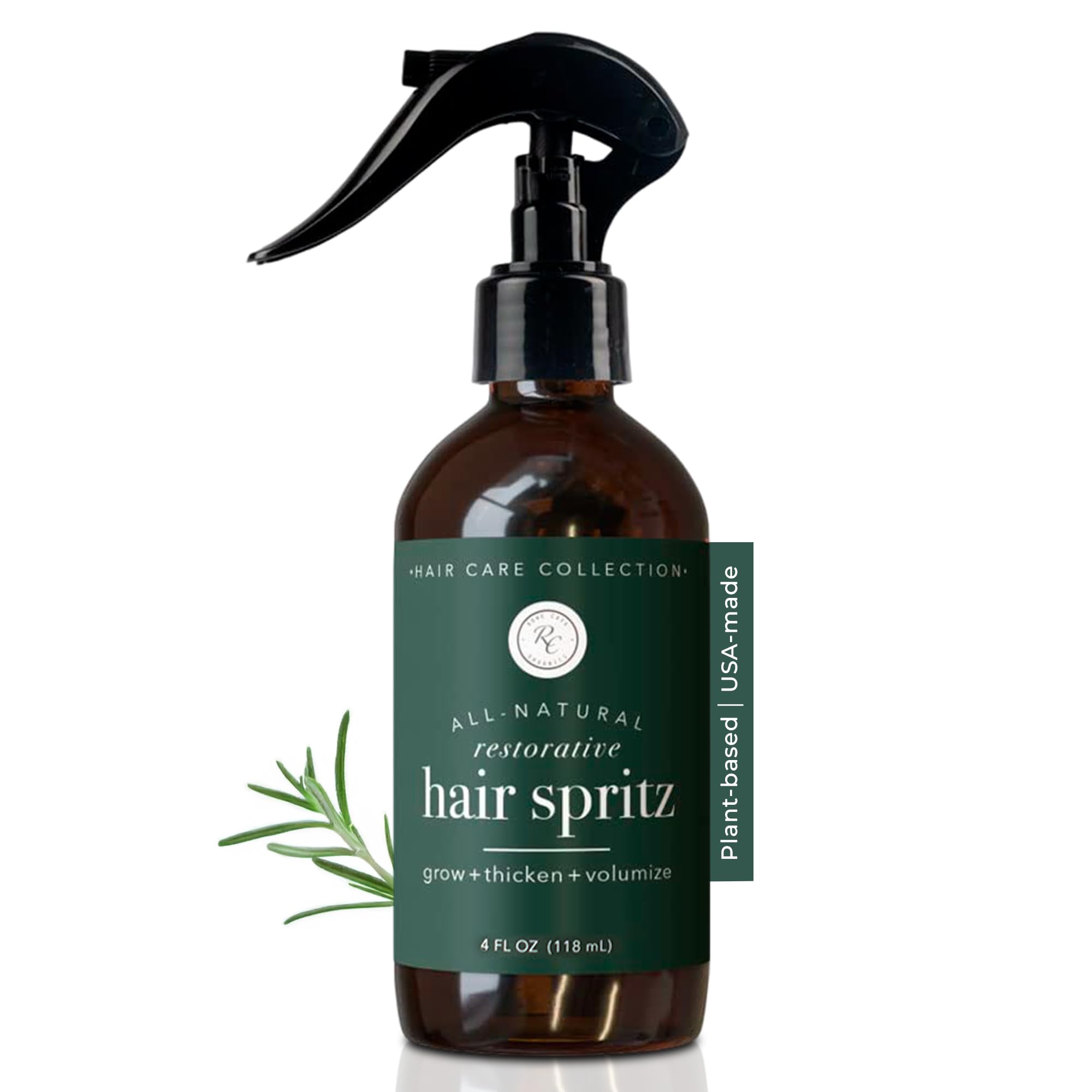 Rowe Casa Organics Restorative Hair Spritz bottle pour for even mist delivery
