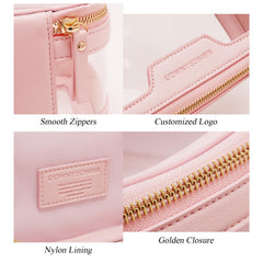 ROWNYEON waterproof faux leather finish for reliable travel protection.