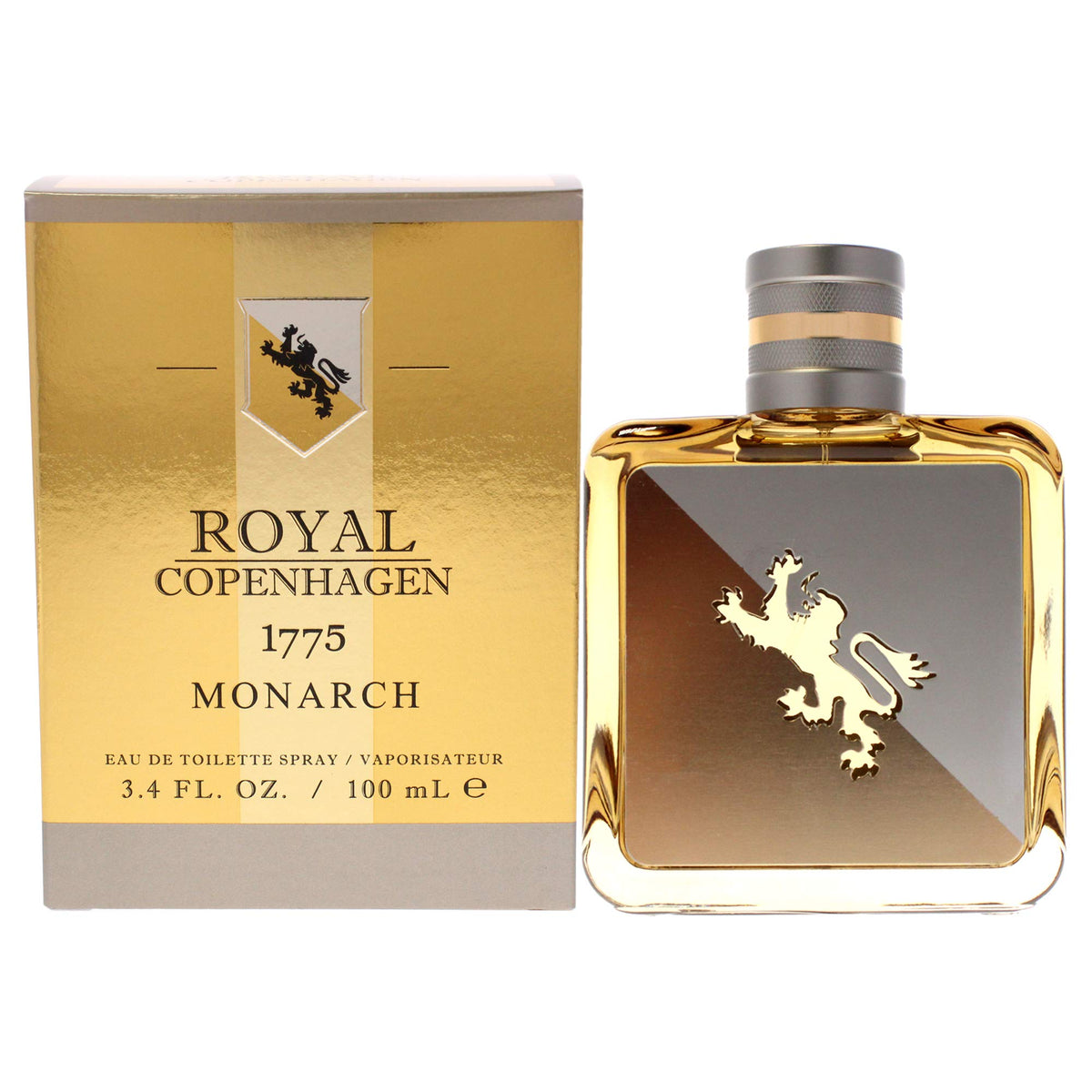 Royal Copenhagen 1775 Monarch EDT bottle front view for daily confidence.