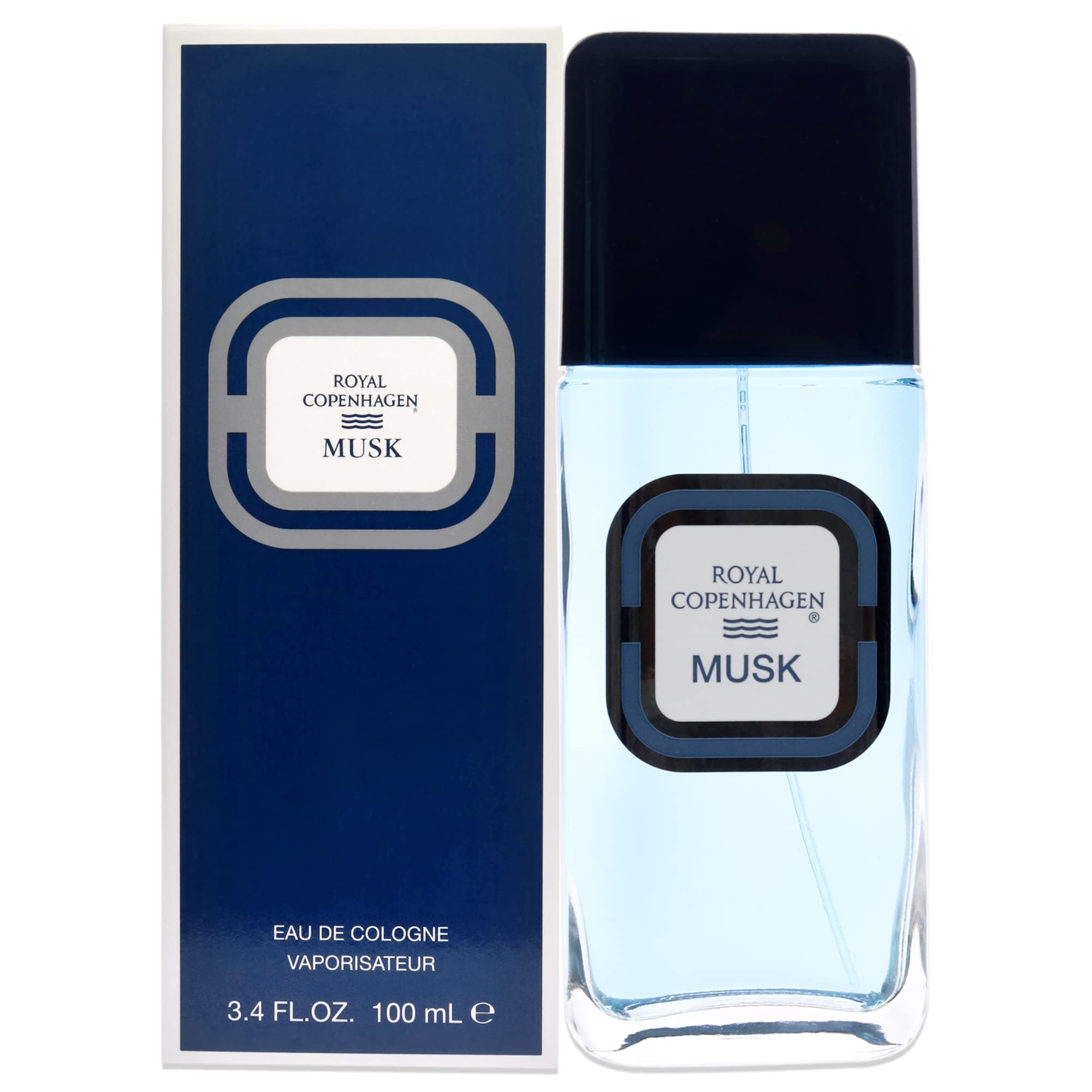 Royal Copenhagen Musk for Men bottle spray, ideal for casual daytime wear.