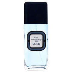 Royal Copenhagen Musk for Men front-view bottle, elegant multicolor design for everyday display.