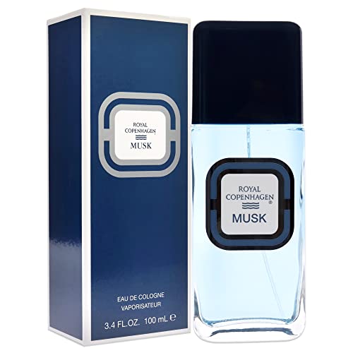 Royal Copenhagen Musk for Men retail packaging ensures authentic presentation and gifting appeal.