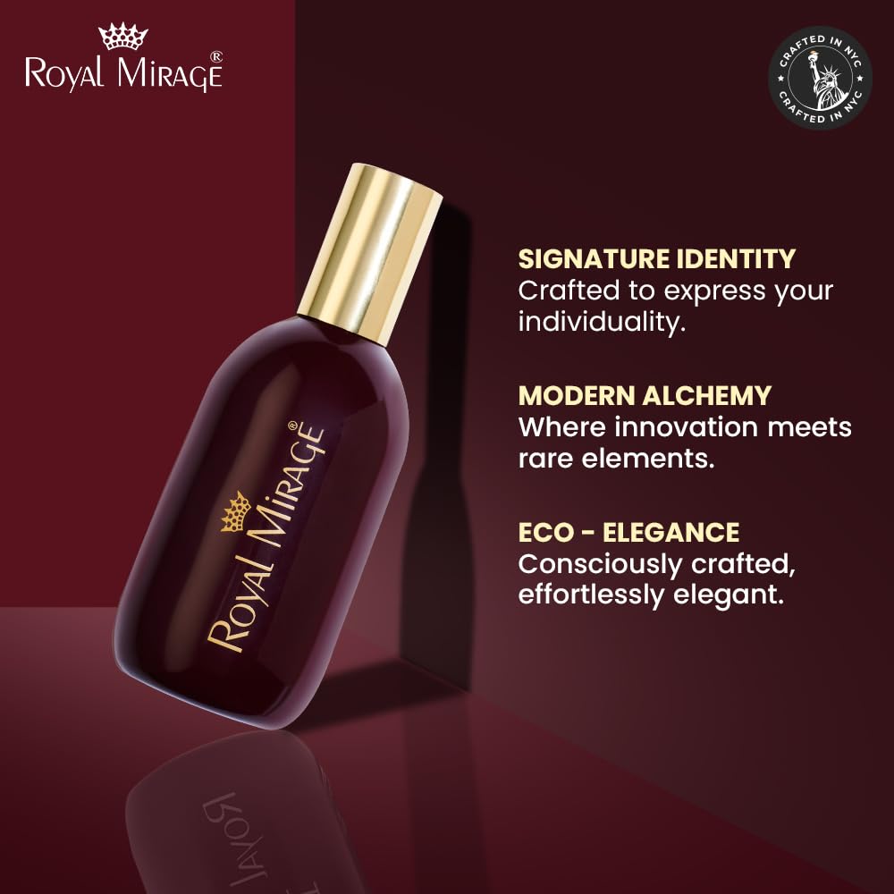 Royal Mirage Original EDC bergamot focus image evokes fresh daytime scent.