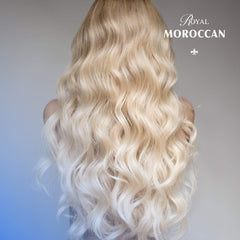 Royal Moroccan Argan oil heat protection highlighting frizz control