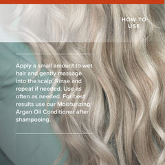Royal Moroccan moisturizing shampoo frizz-control for smooth, sleek hair