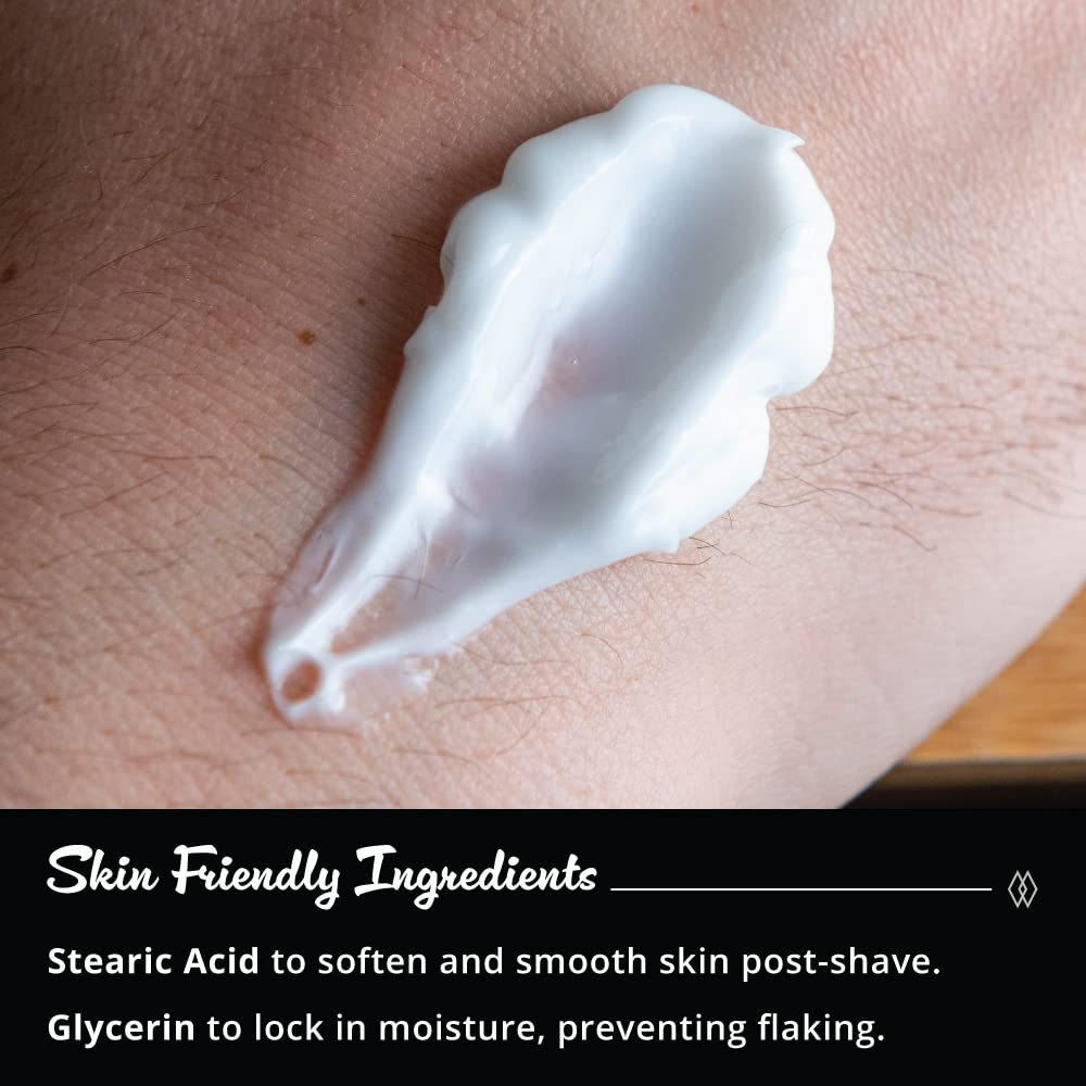 Royal Shave Aftershave Lotion application near the jawline for smooth, refreshed skin.