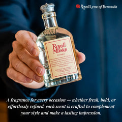 Royall Muske gift box with bottle, perfect for special occasions and gifting