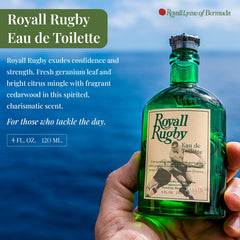Royall Rugby packaging highlights refined branding for gifting