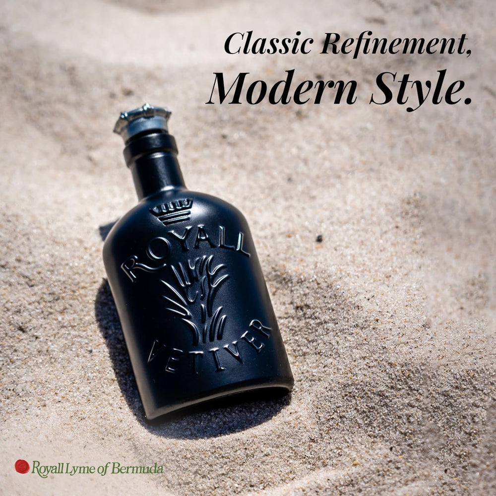 Royall Lyme Vetiver Noir wrapped box, premium gift option