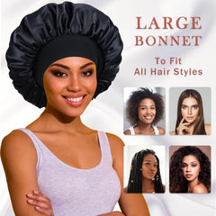 ROYBENS multi-use bonnet suits skincare, showering, and daily wear.