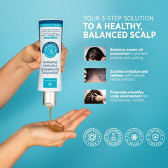 Roycederm Psoriasis Shampoo packshot emphasizing two-pack value