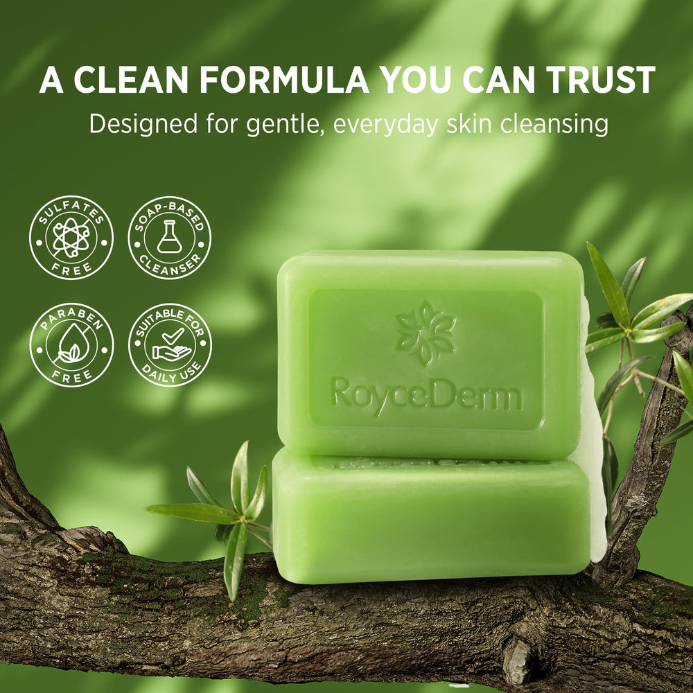 Roycederm Tea Tree Finish evokes fresh, invigorating post-shower feeling.