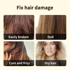 Royco Professional hair after treatment shows silky smooth shine.