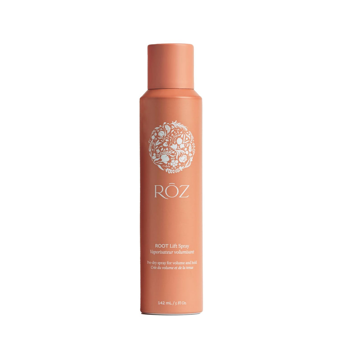 RŌZ Root Lift Spray bottle front delivering instant root lift for fine hair.