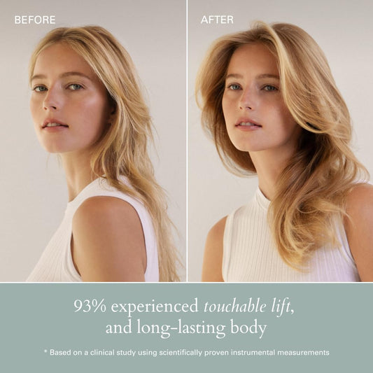 RŌZ Root Lift Spray mist dispersing evenly for voluminous results.