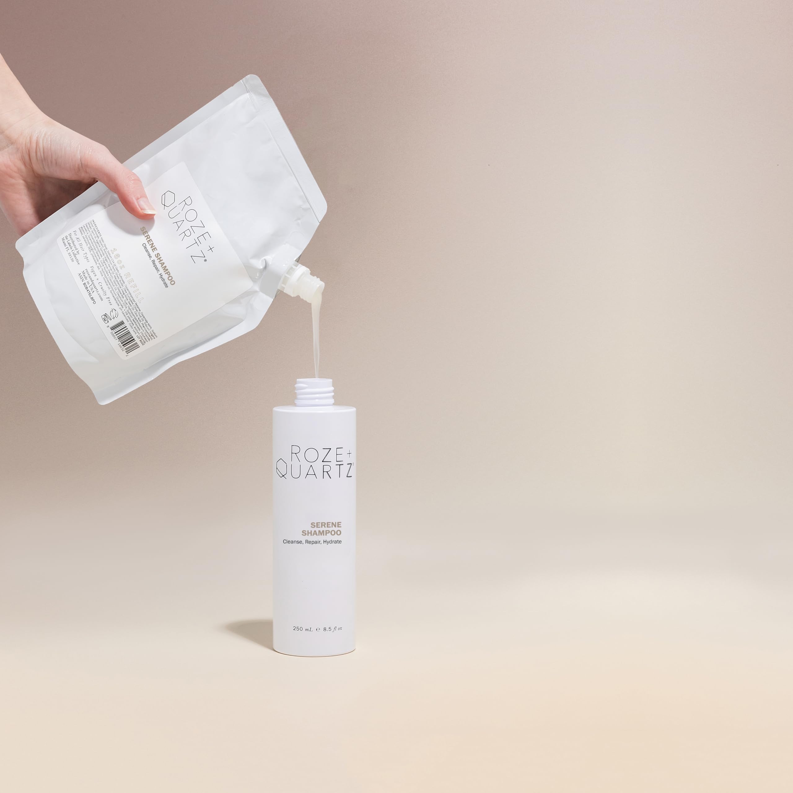 Packaging with Leaping Bunny certification emphasizes cruelty-free care.