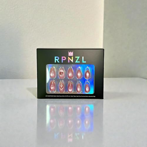 RPNZL UV Finish Almond nails provide salon-grade shine at home.