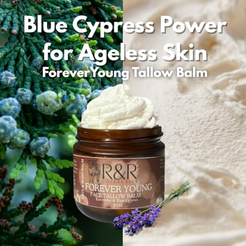 R&R Collective blue cypress infusion balm with natural aroma for sensitive skin