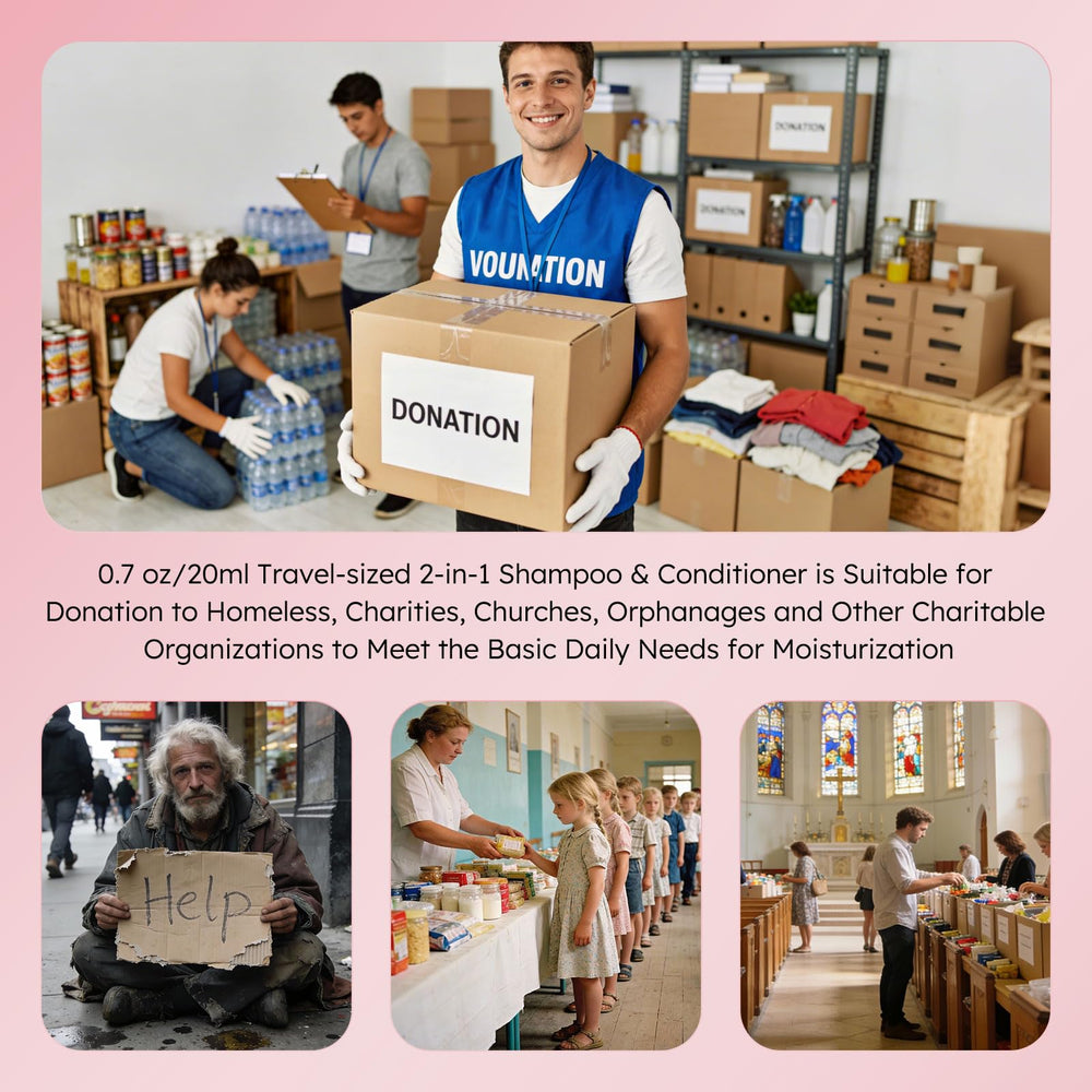 RSQAZQ donation packs help shelters provide essential toiletries.