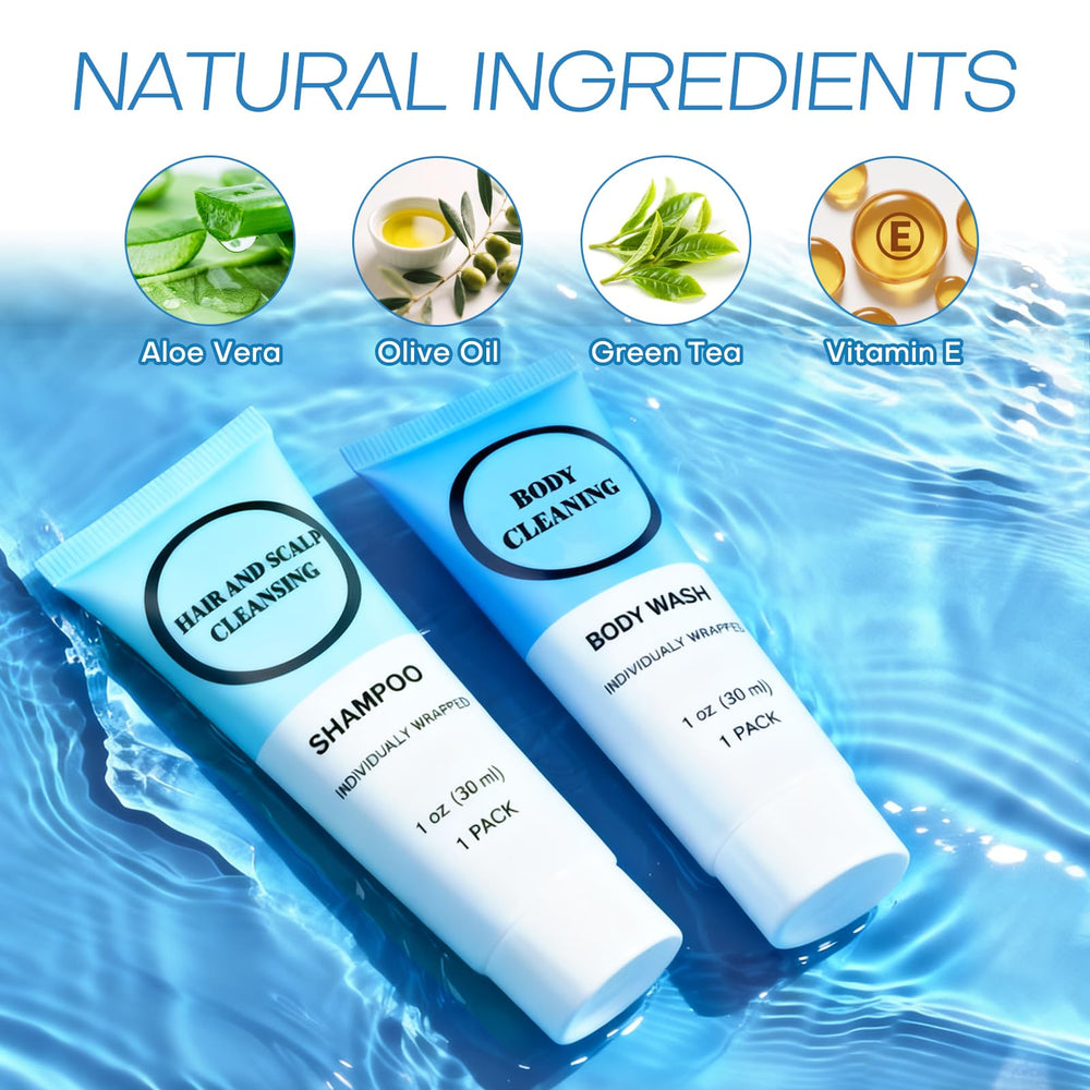 RSQAZQ individually wrapped toiletries for guest use