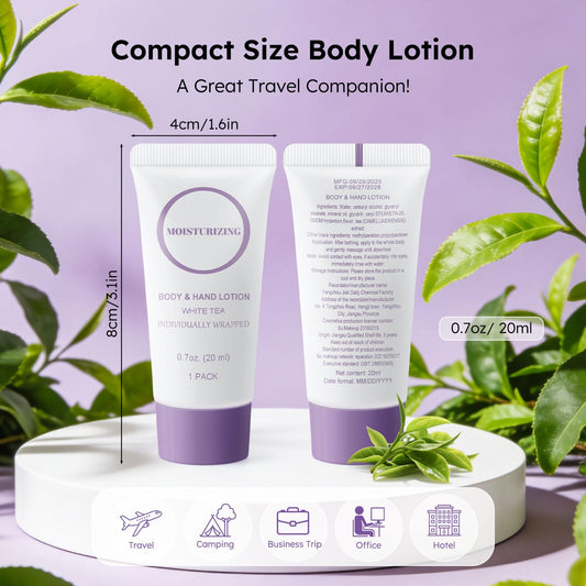 RSQAZQ mini 0.7oz body lotion tube portable for carry-on.