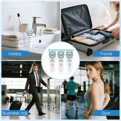 RSQAZQ mini shampoo for travel kits and guest amenities.