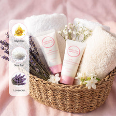 RSQAZQ sealed packaging keeps toiletries clean during trips.