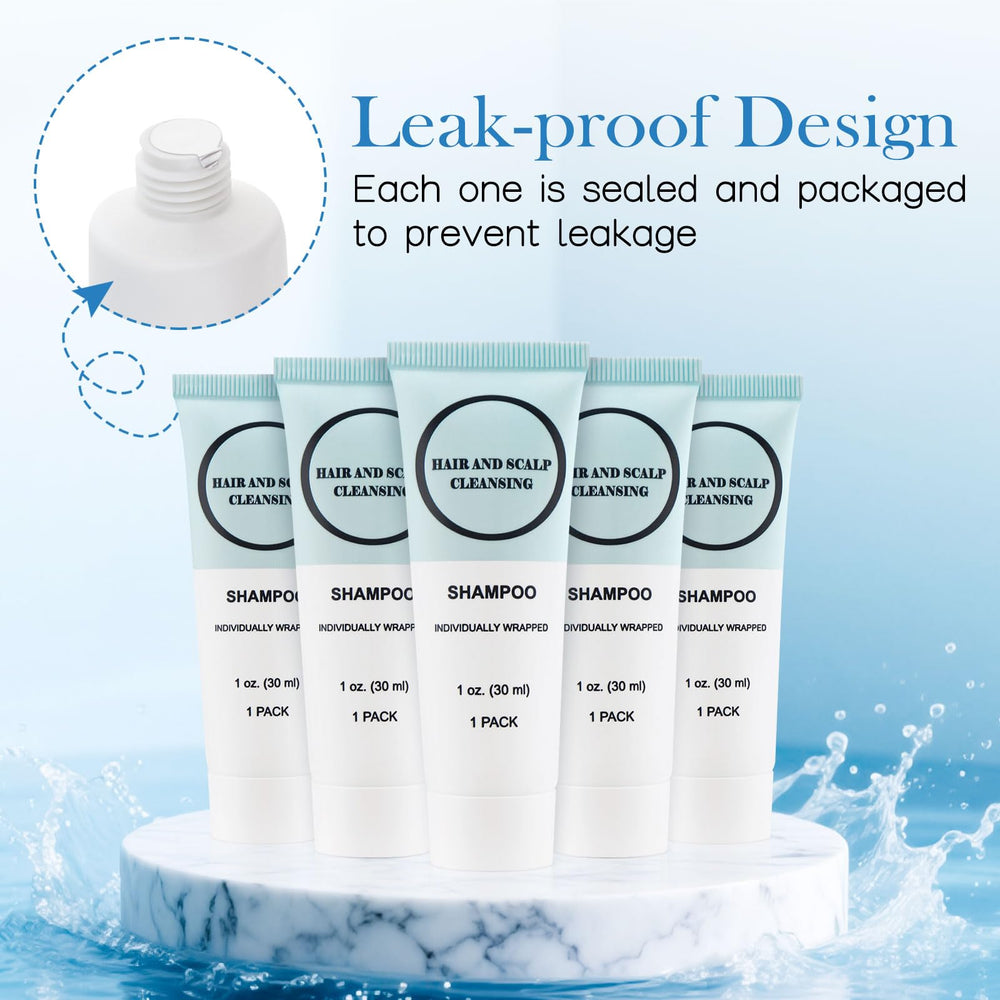 RSQAZQ shampoo for all hair types offers gentle cleansing.