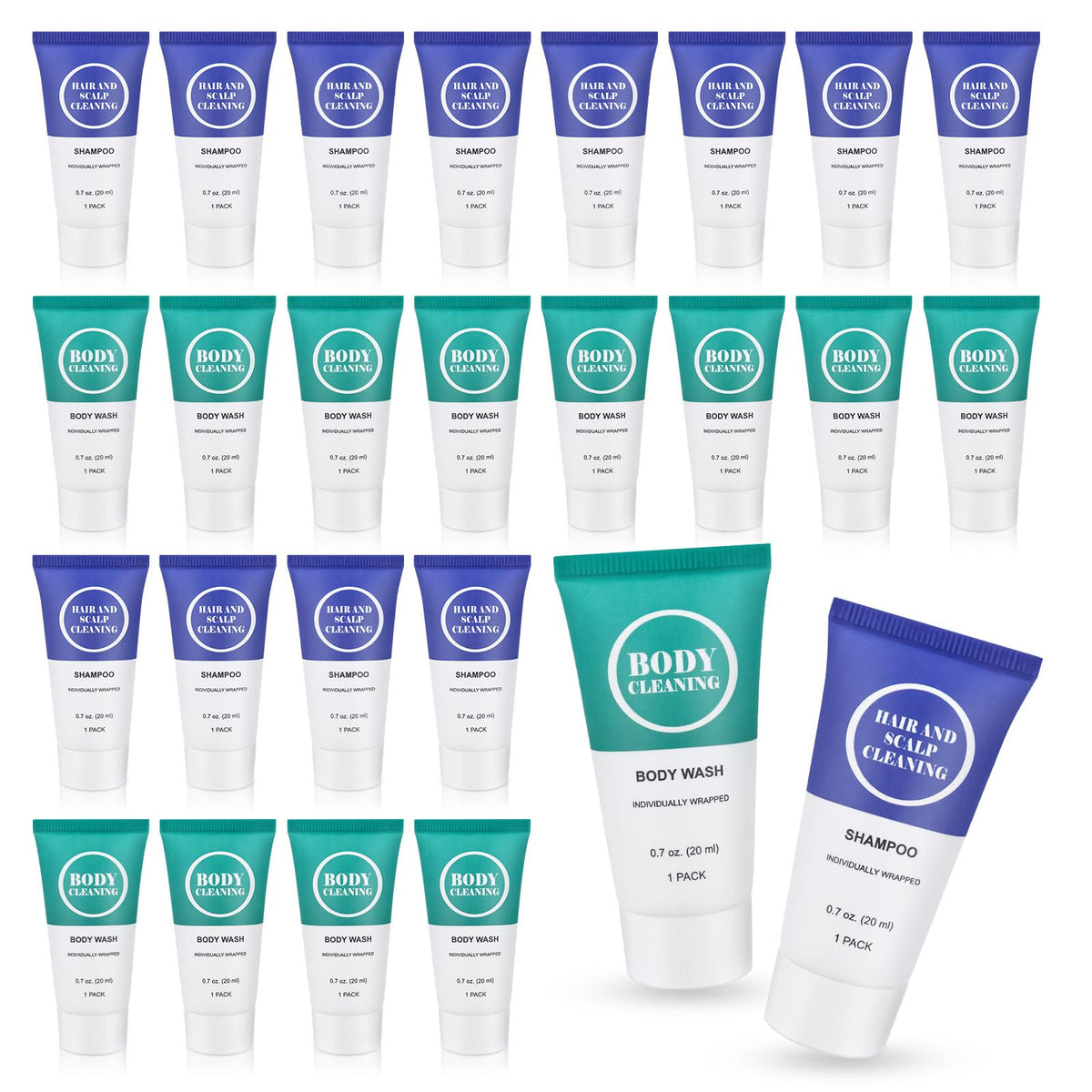 RSQAZQ travel size shampoo tube for on-the-go cleansing during hotel stays