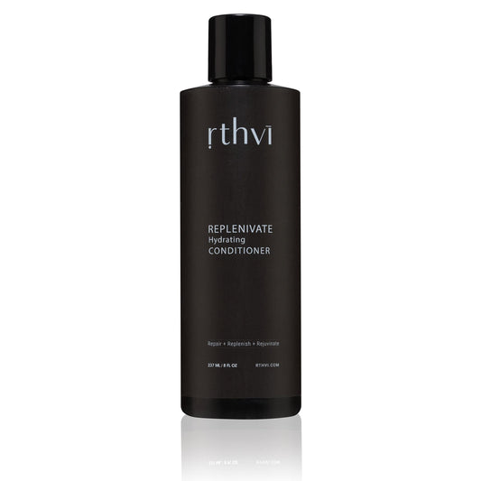 rthvi Replenivate Hydrating Conditioner bottle with rosemary and nettle for thinning hair