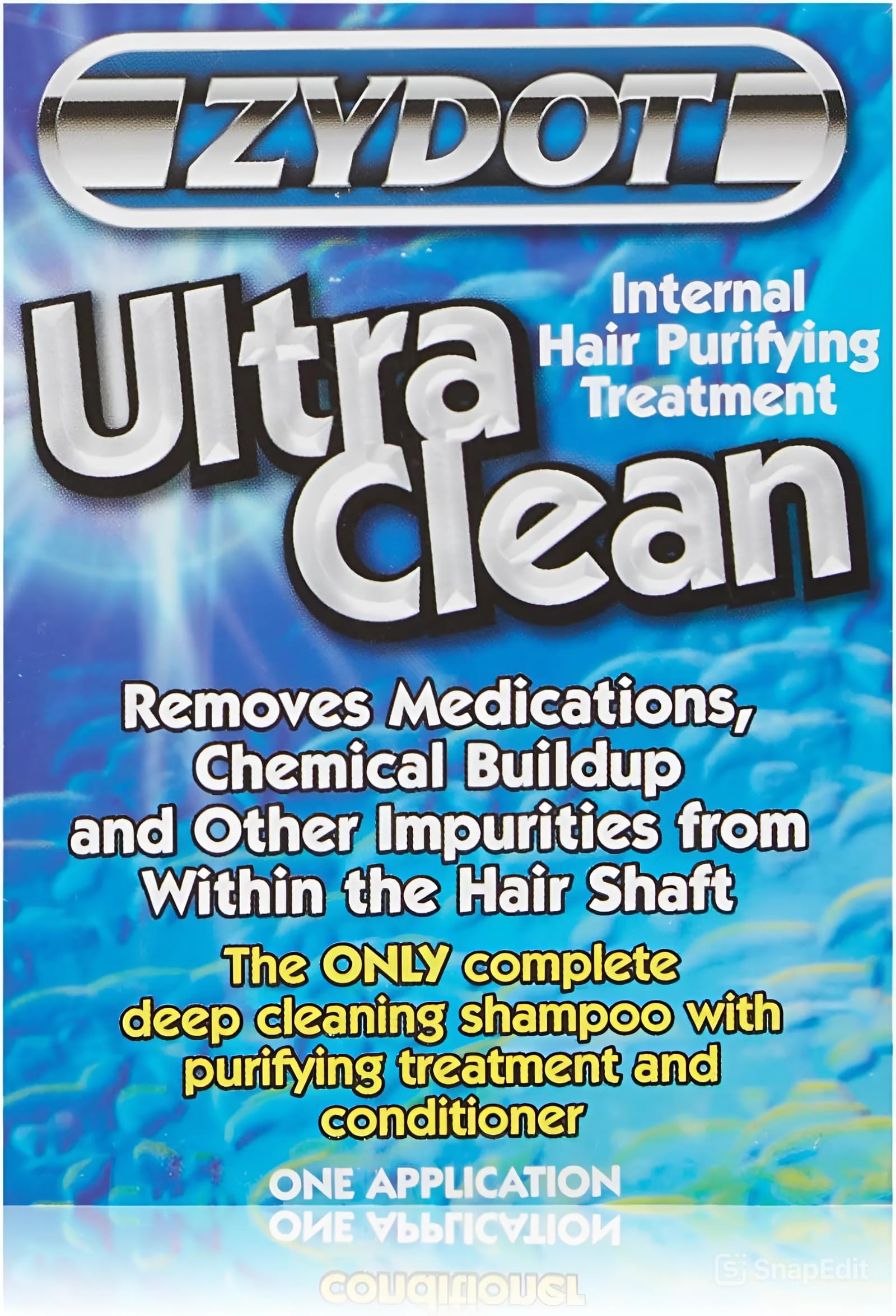 Zydot Ultra Clean Conditioner smoothing tangles and adding shine
