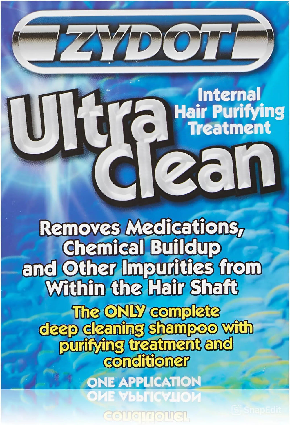 Zydot Ultra Clean Conditioner smoothing tangles and adding shine